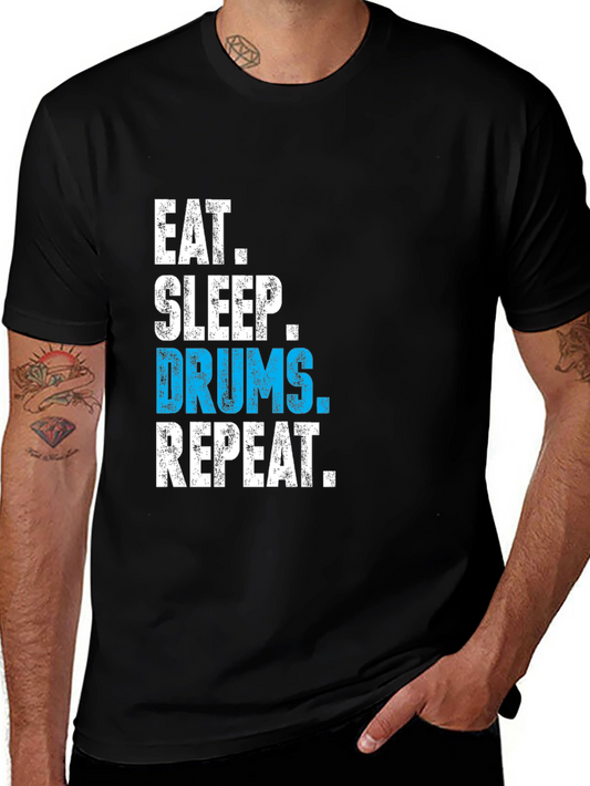 Eat Sleep Drums Repeat T-Shirt