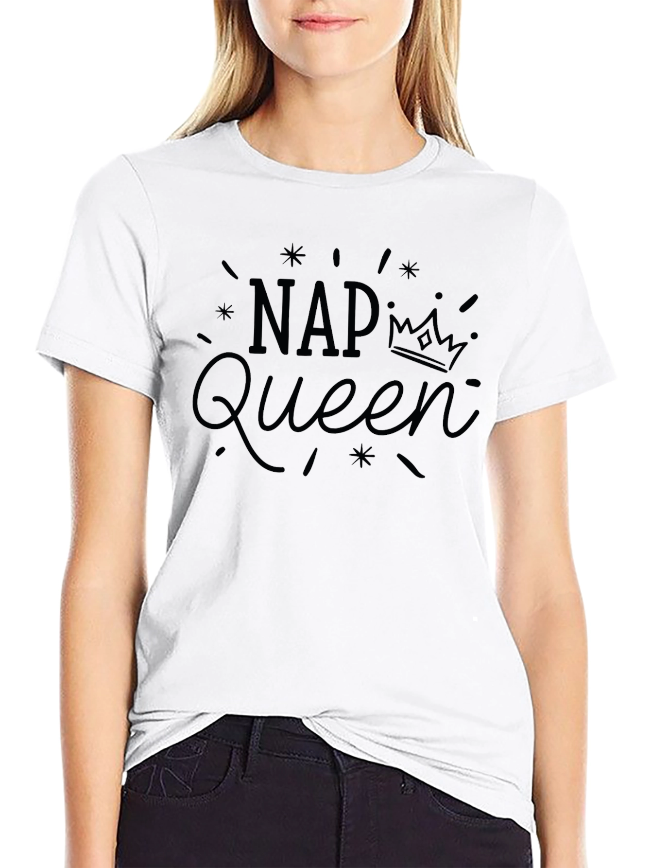 Nap Queen Graphic Tee - Relax in Style!