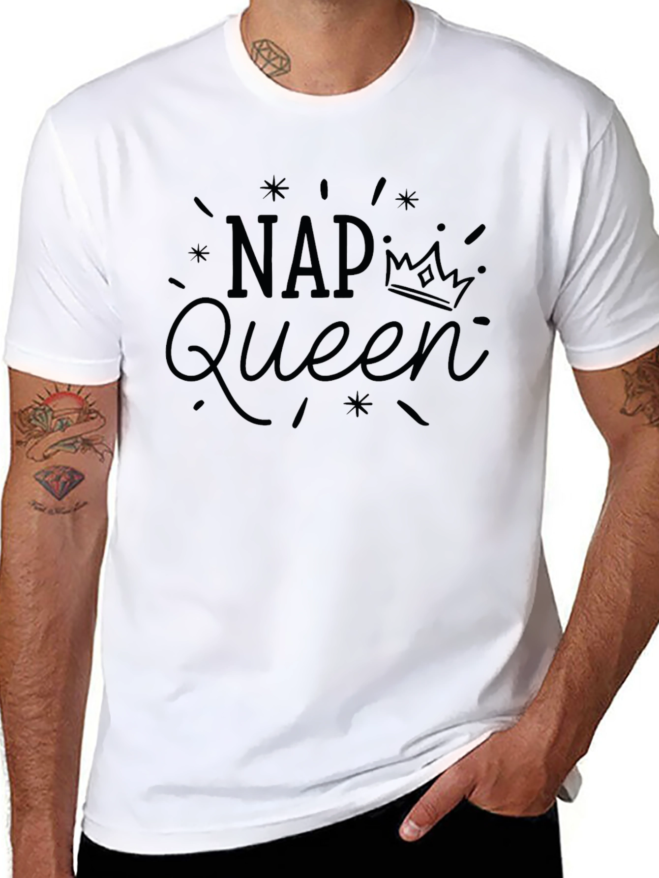 Nap Queen Graphic Tee - Relax in Style!