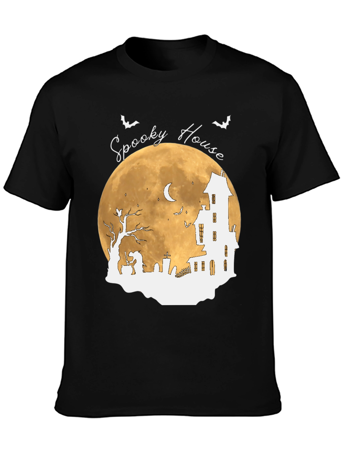 Spooky House Halloween T-Shirt