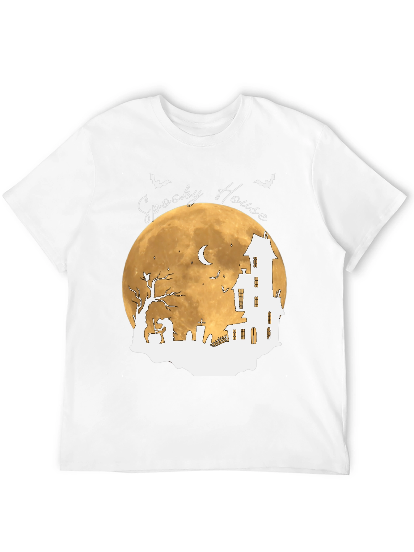 Spooky House Halloween T-Shirt