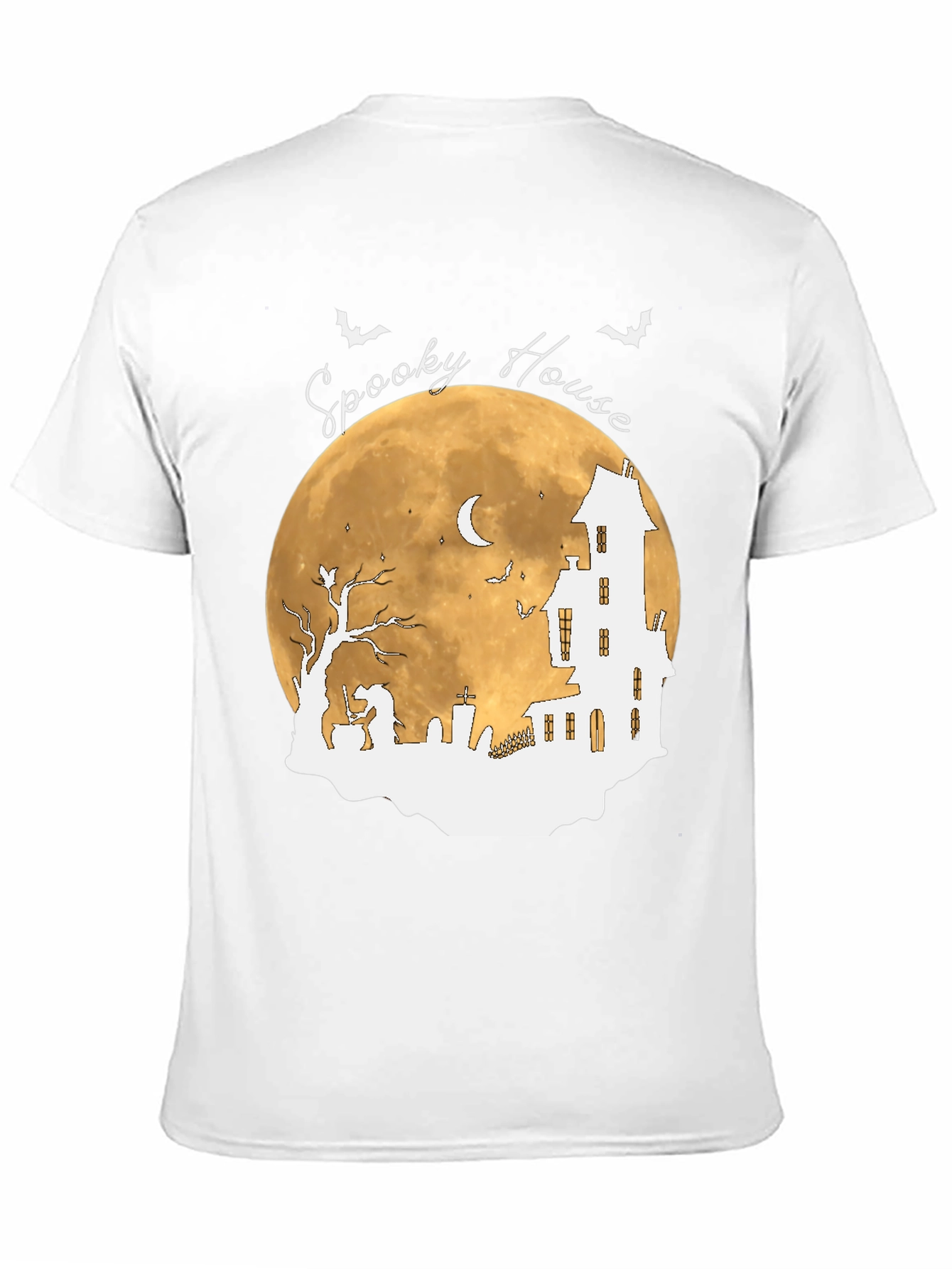 Spooky House Halloween T-Shirt