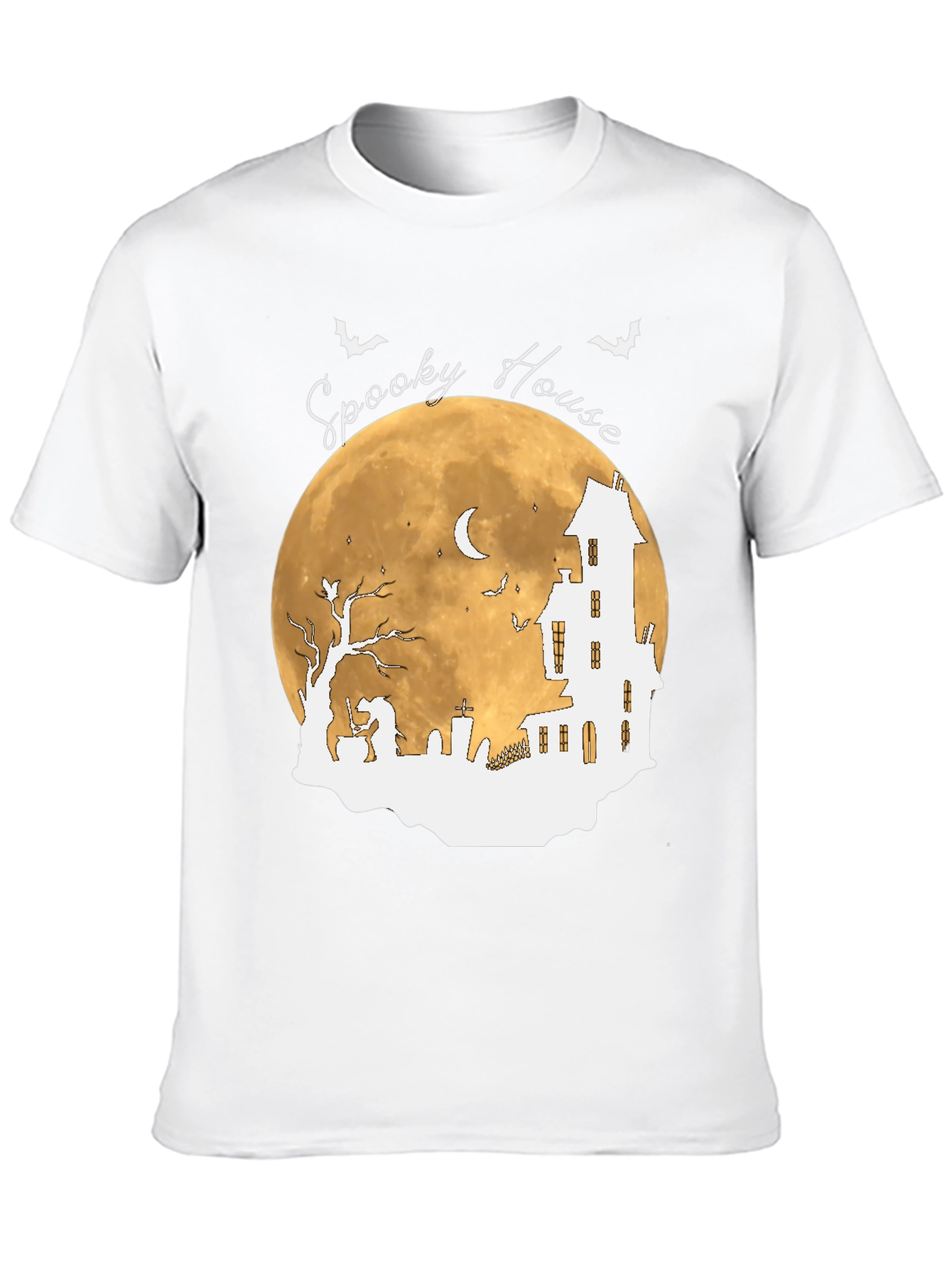 Spooky House Halloween T-Shirt