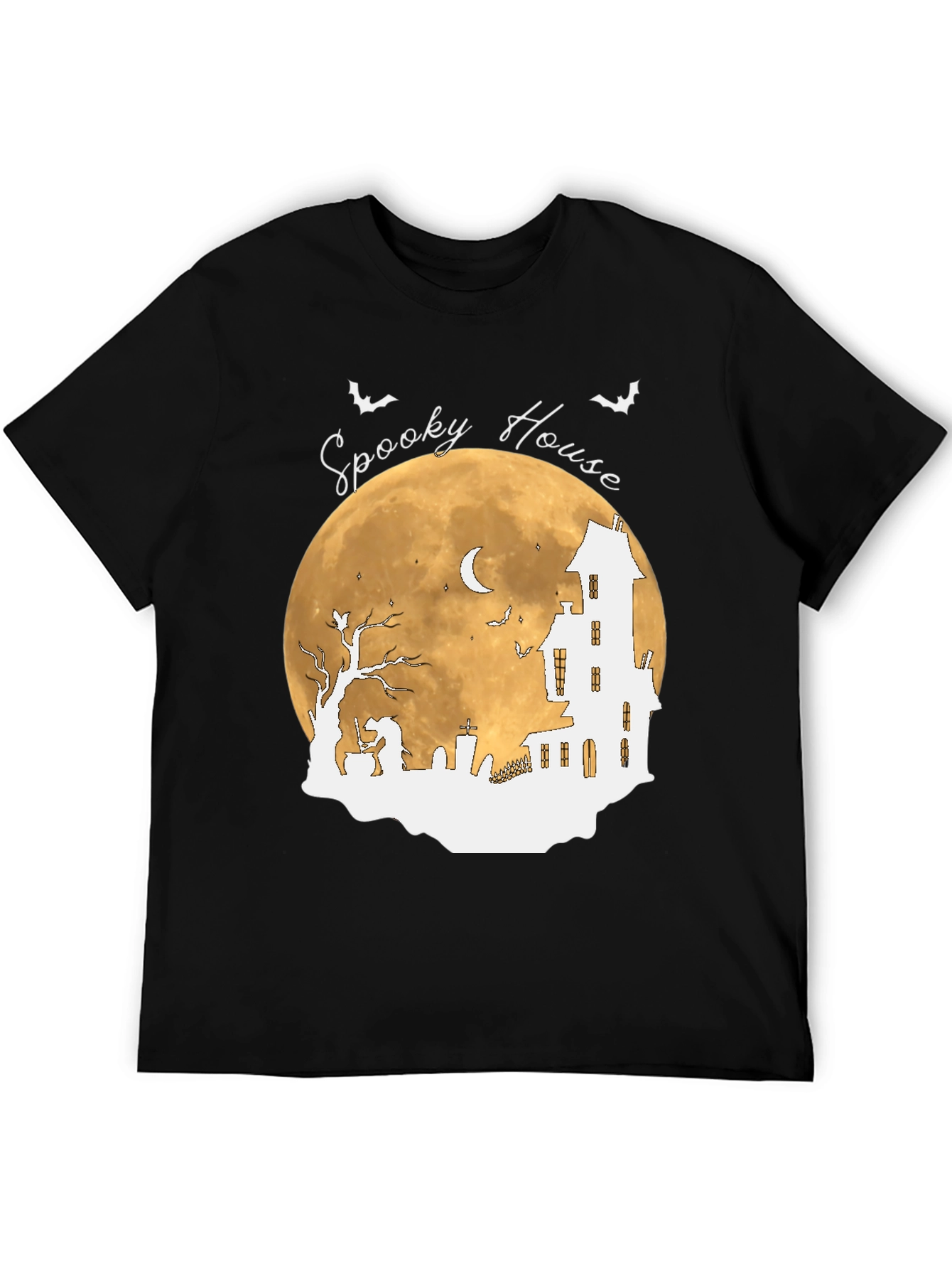 Spooky House Halloween T-Shirt
