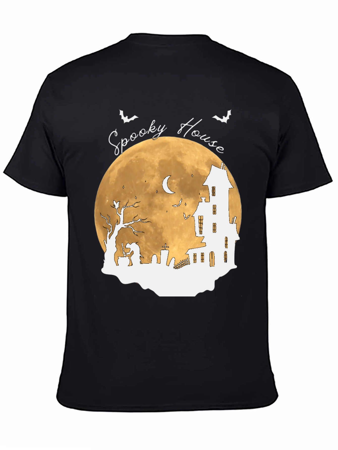 Spooky House Halloween T-Shirt