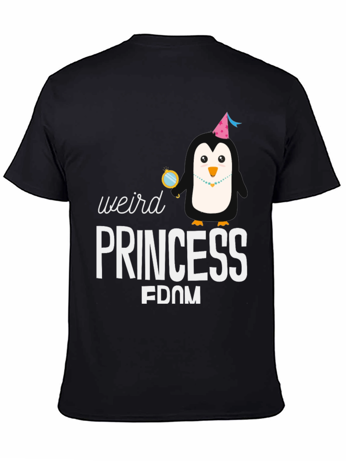 Weird Princess Fdom Black T-Shirt