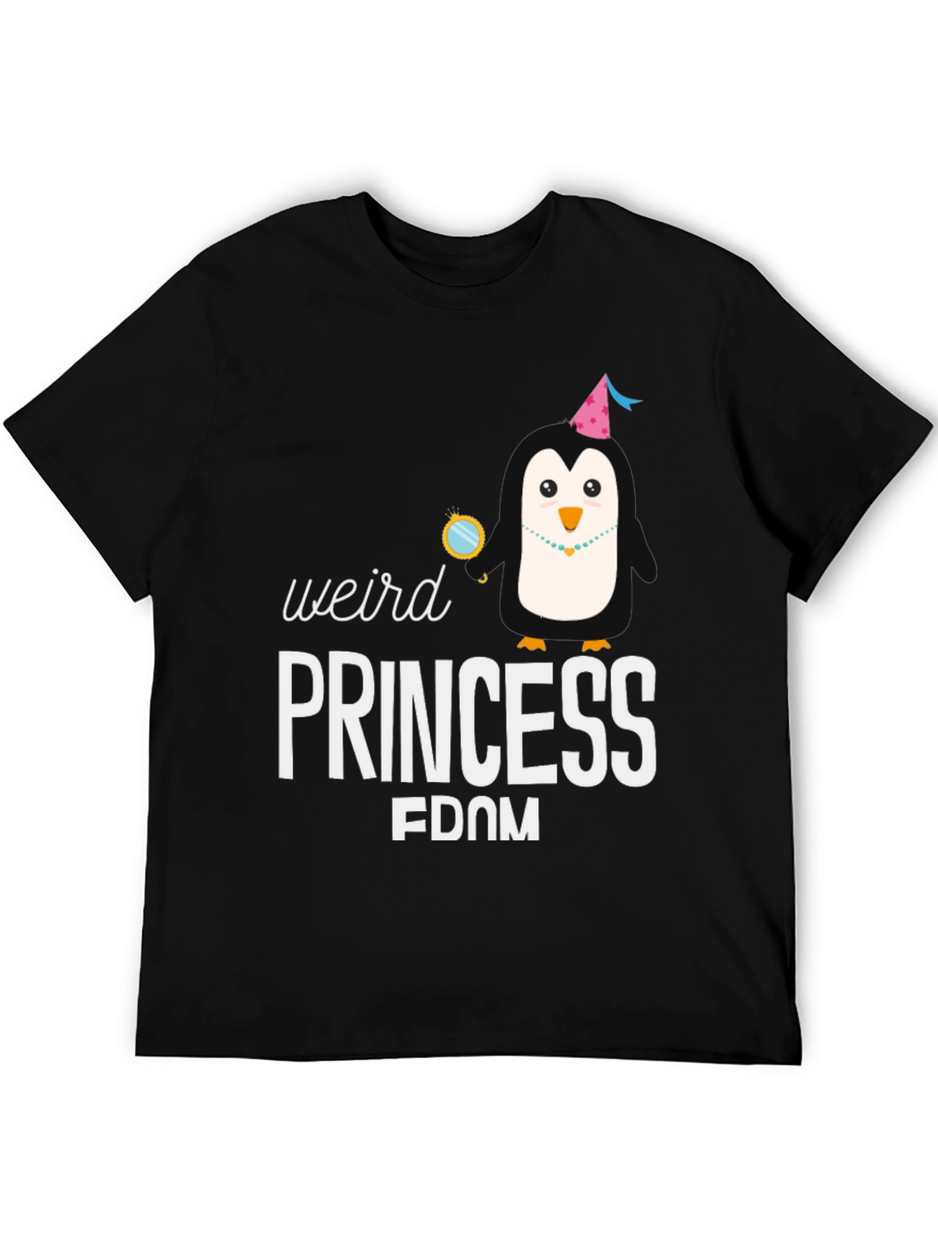 Weird Princess Fdom Black T-Shirt