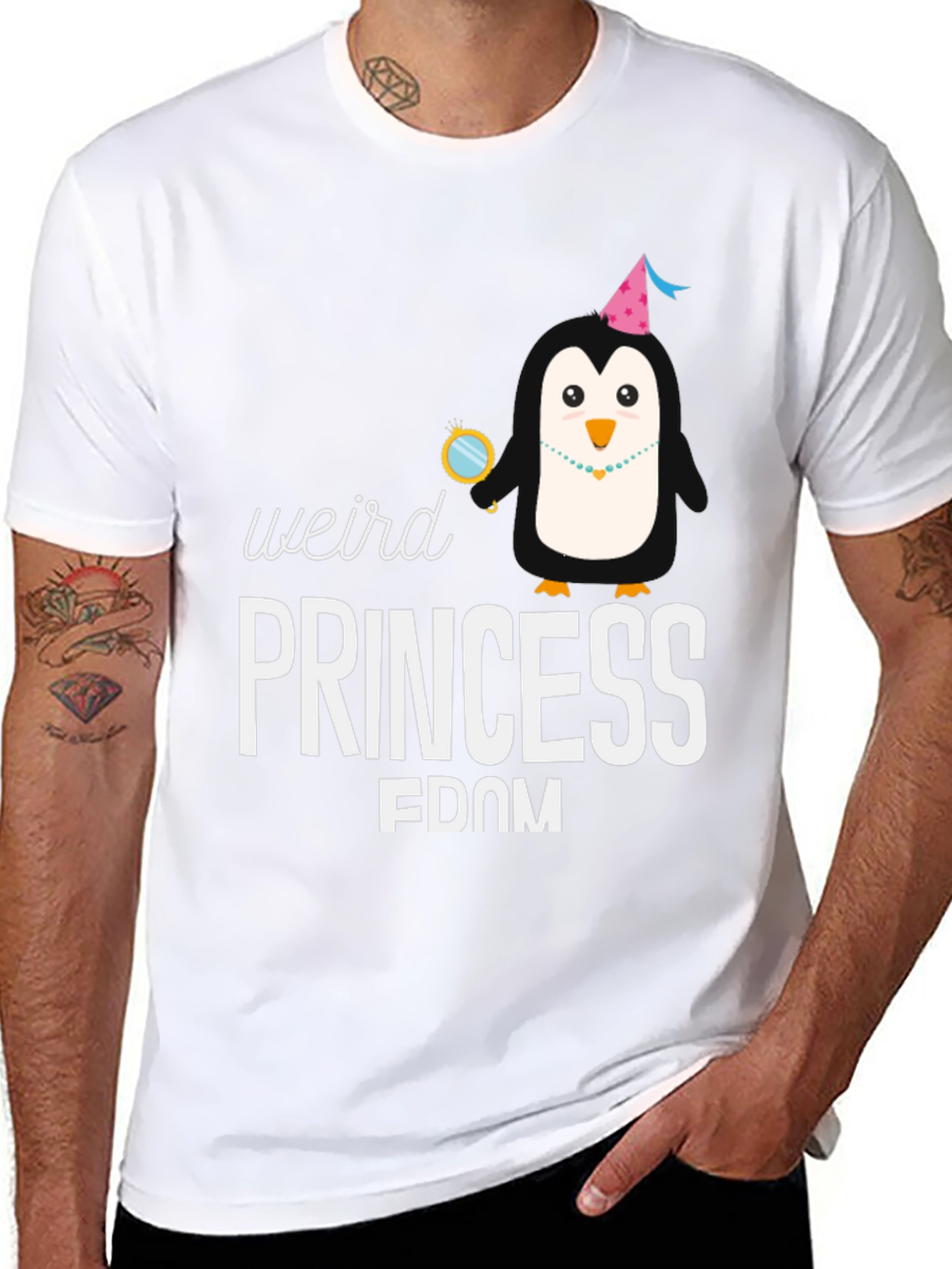 Weird Princess Fdom Black T-Shirt