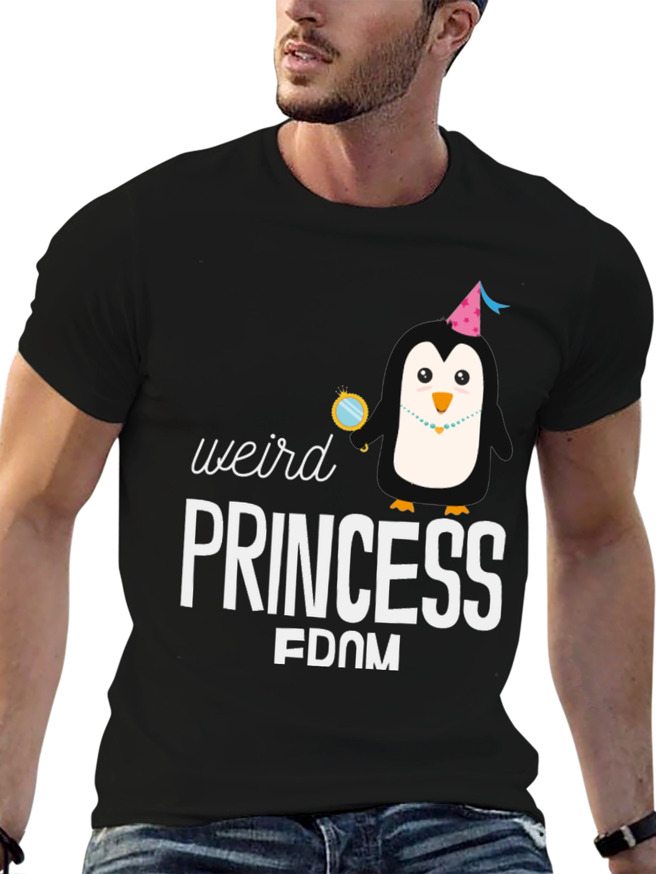 Weird Princess Fdom Black T-Shirt