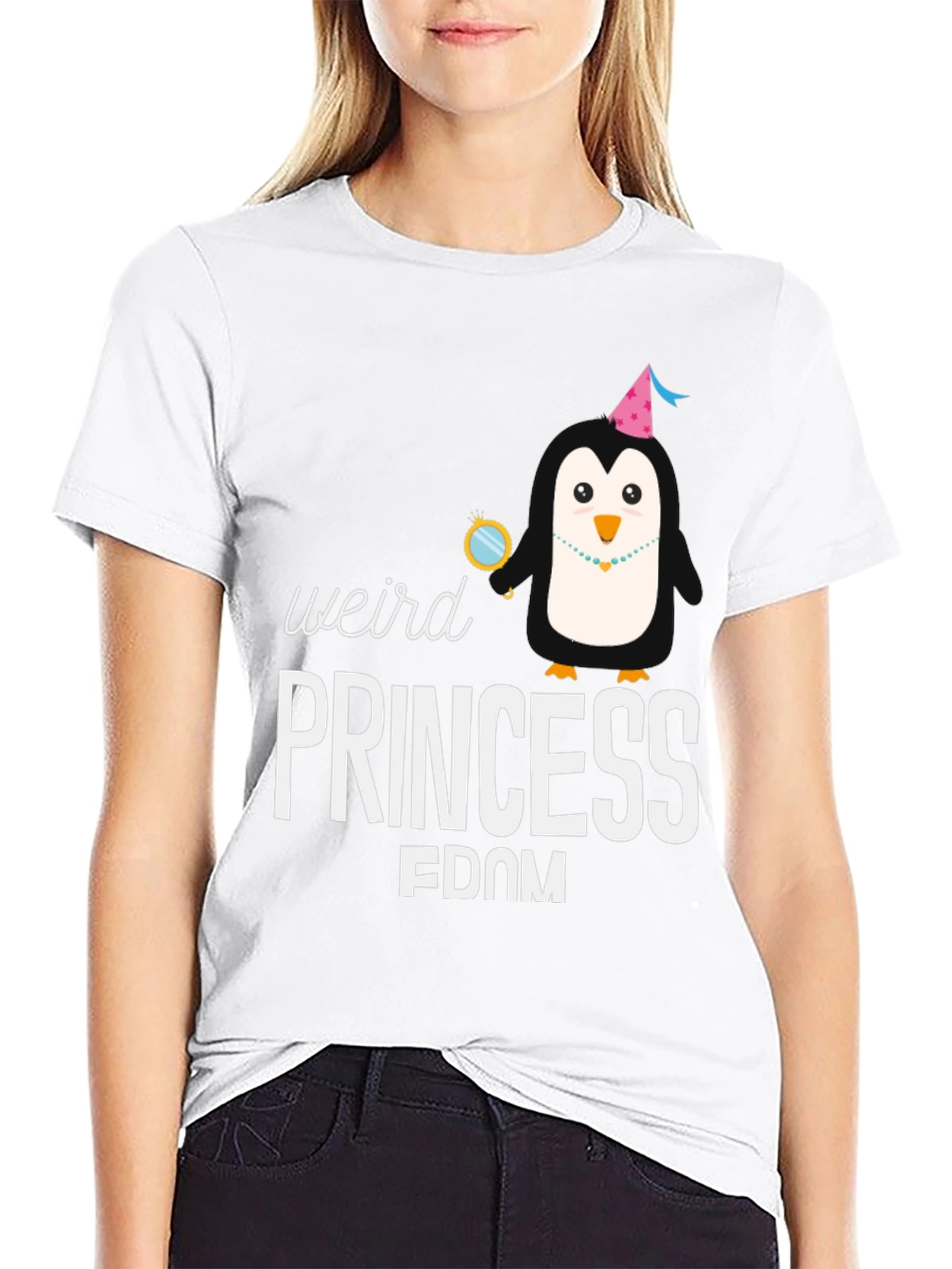 Weird Princess Fdom Black T-Shirt