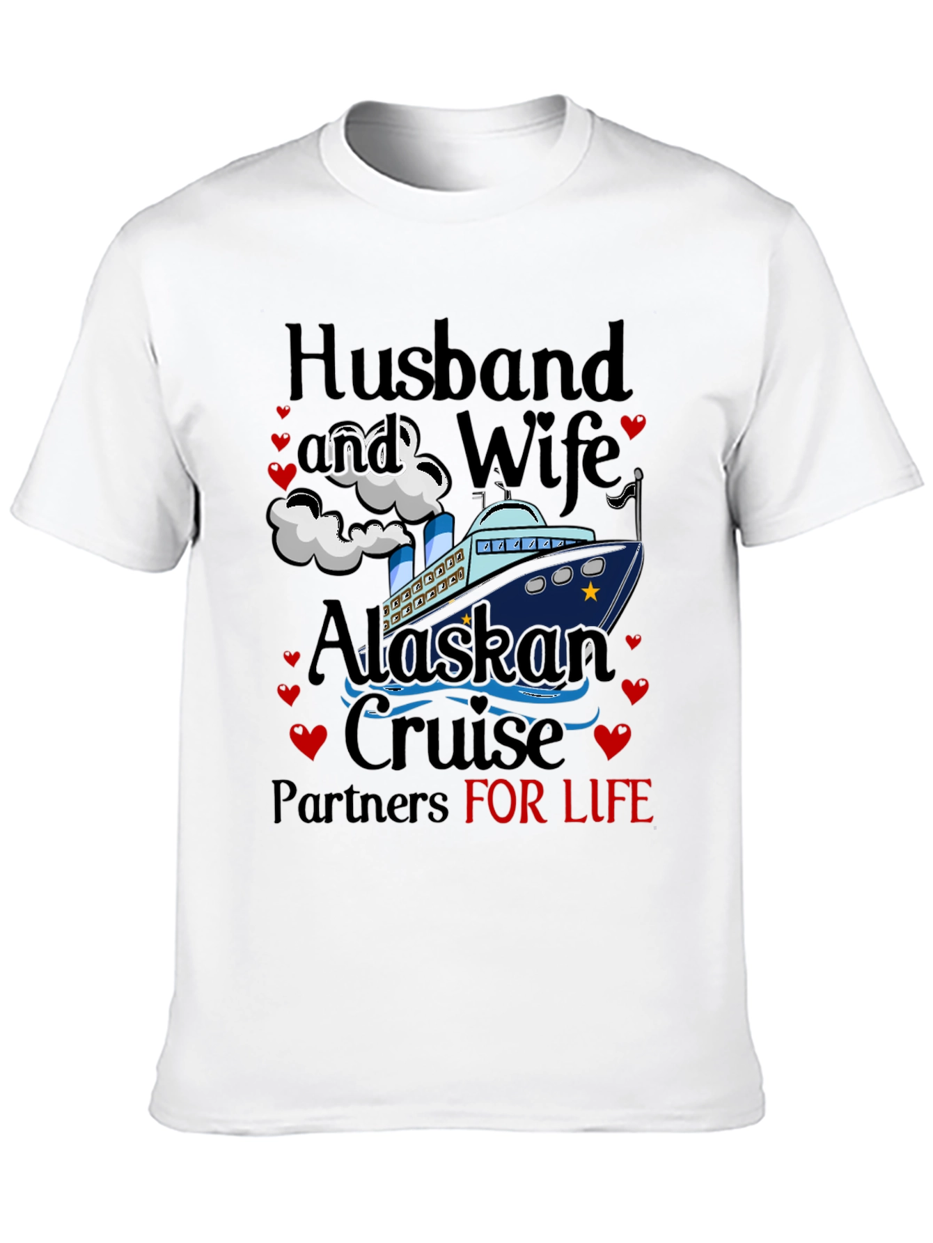 Husband and Wife Alaskan Cruise Matching T-Shirt