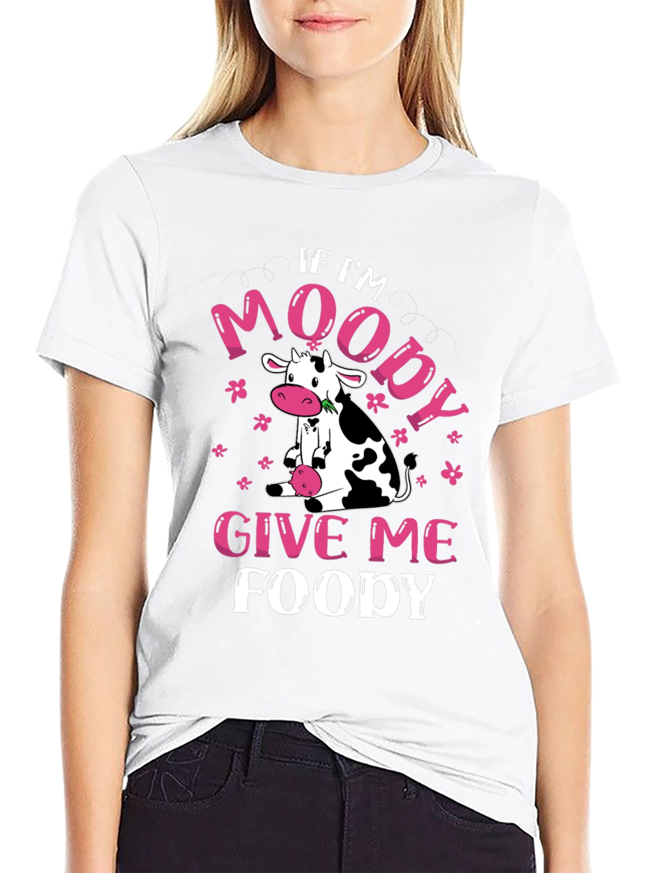 Moody Cow Foody Graphic Tee