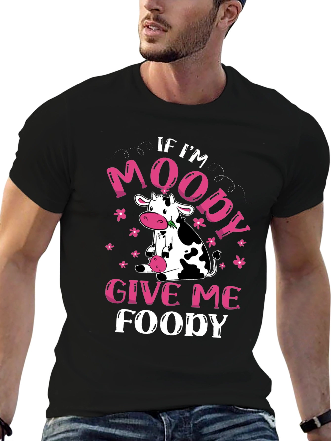 Moody Cow Foody Graphic Tee