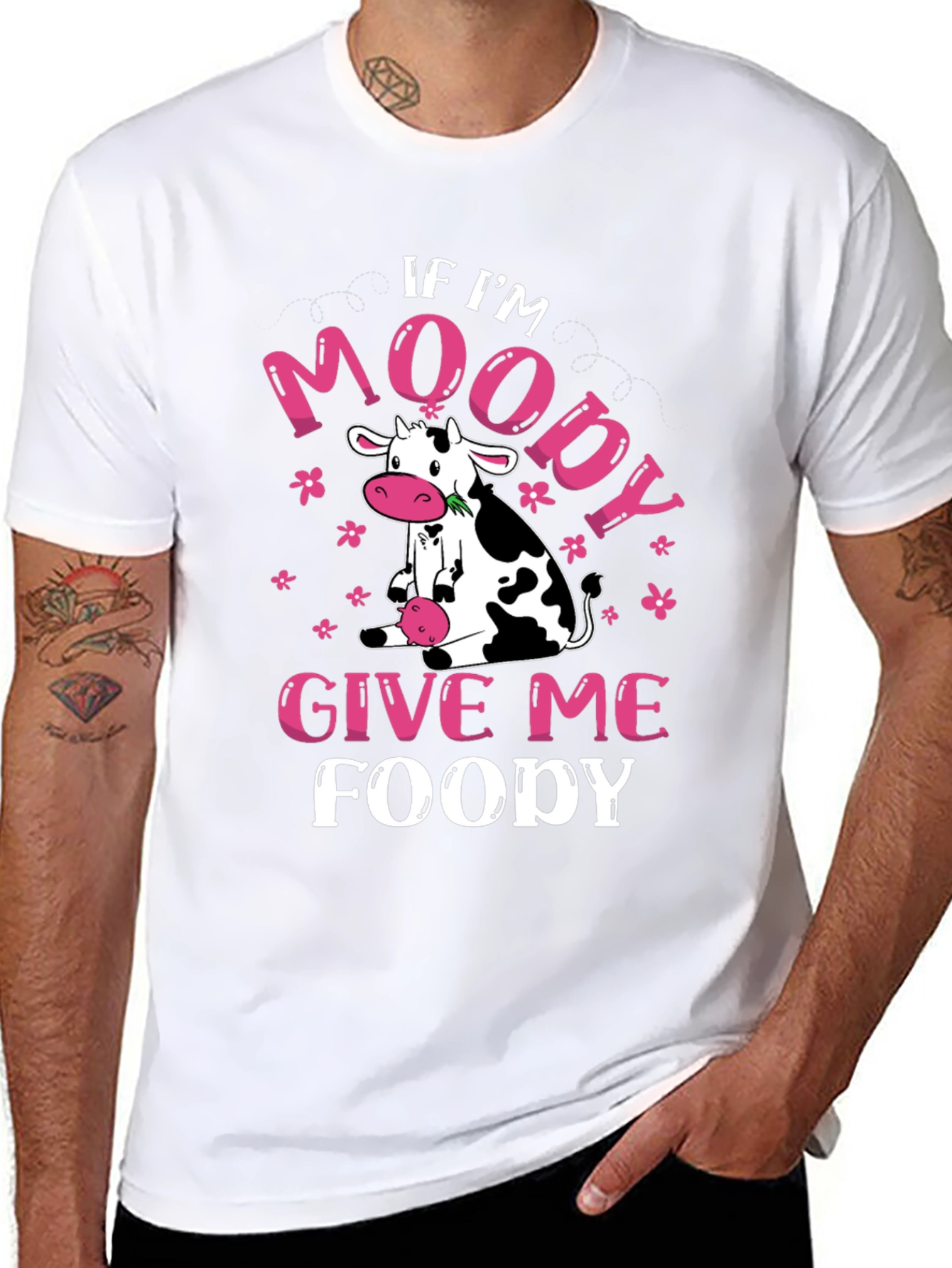 Moody Cow Foody Graphic Tee