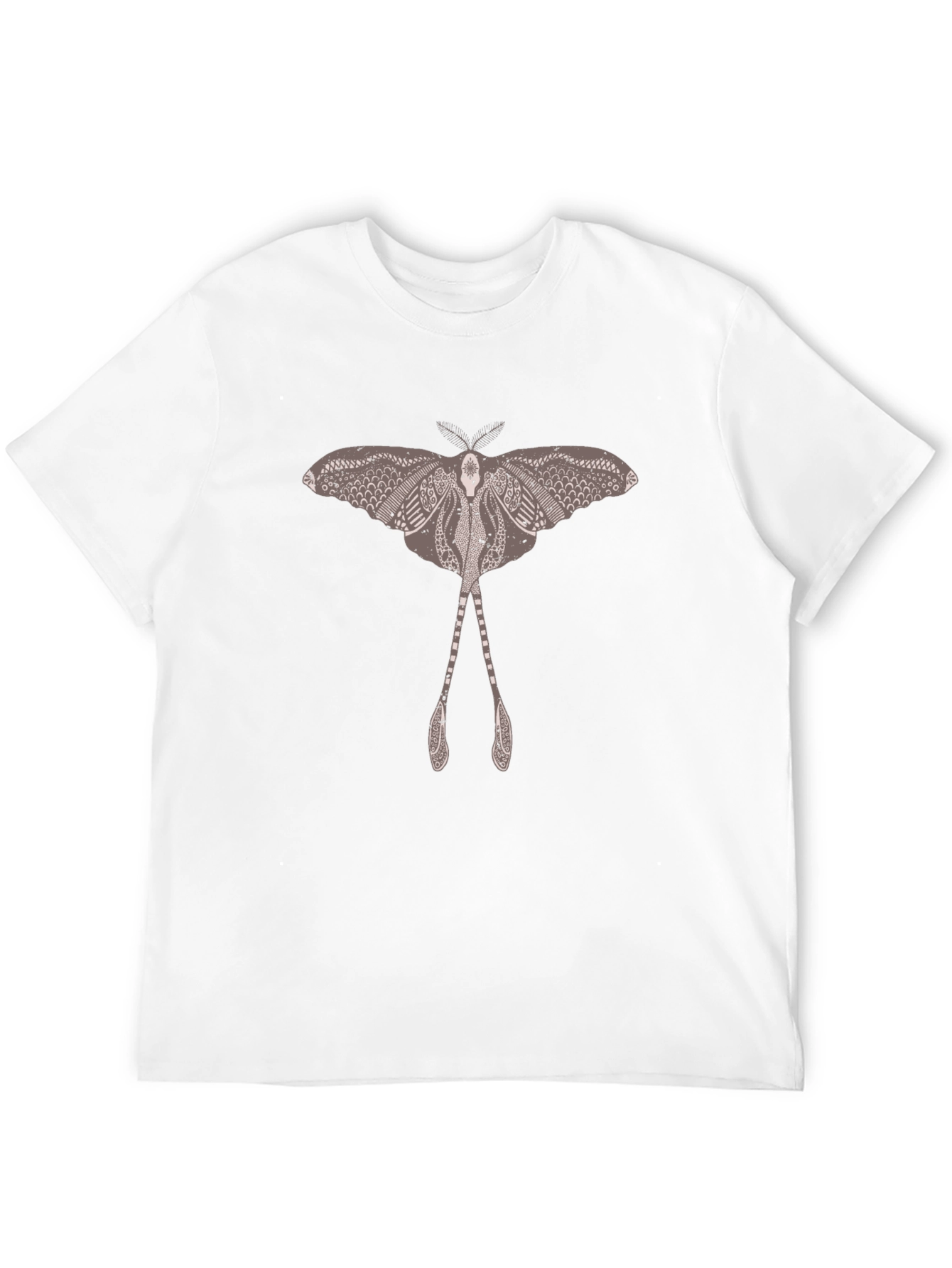 Moth Graphic Tee - Stylish Casual Wear