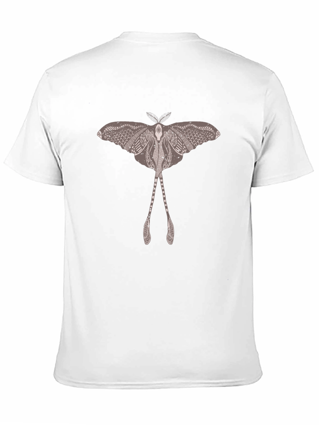 Moth Graphic Tee - Stylish Casual Wear