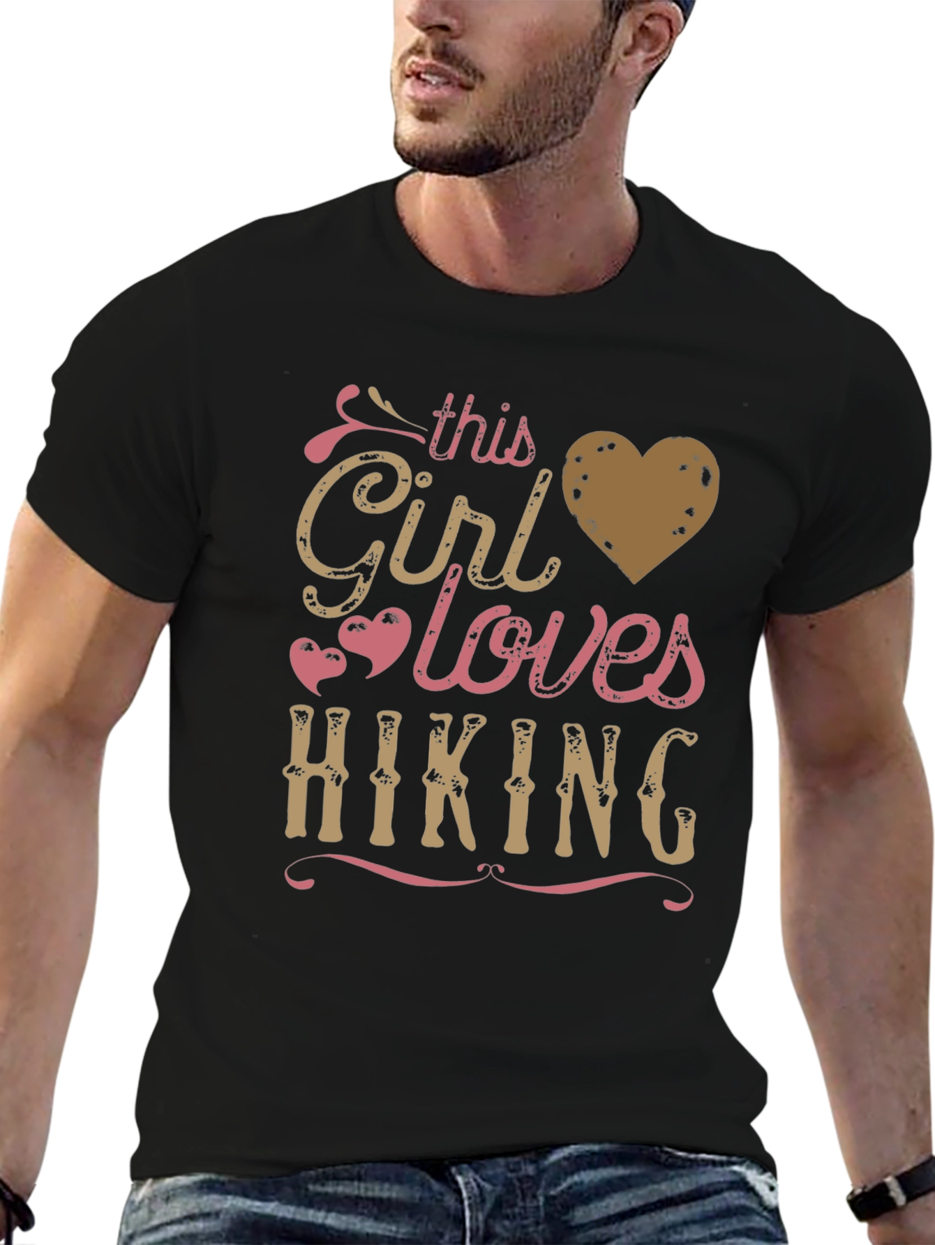 Girl Loves Hiking T-Shirt - Outdoor Adventure