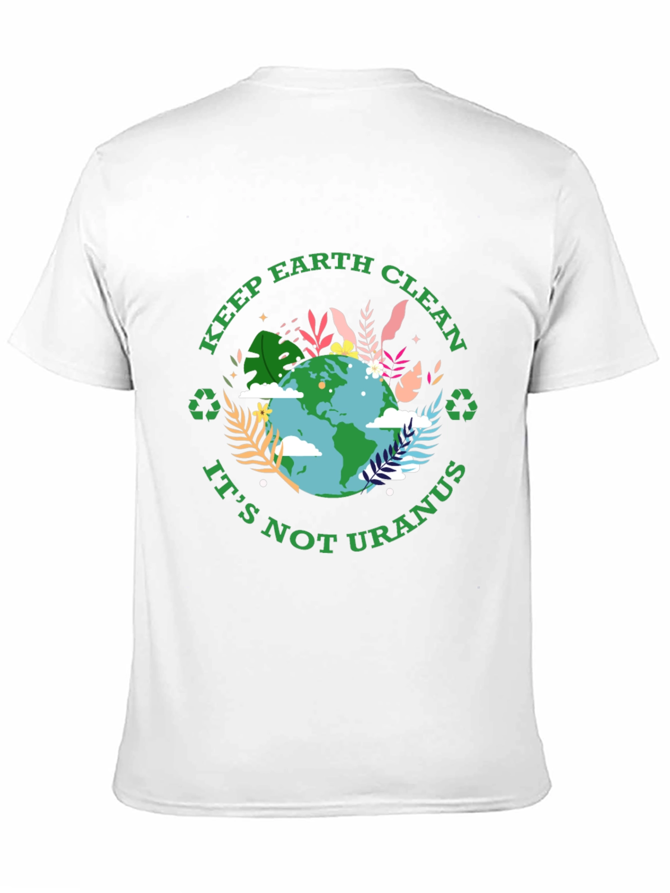 Keep Earth Clean Graphic T-Shirt