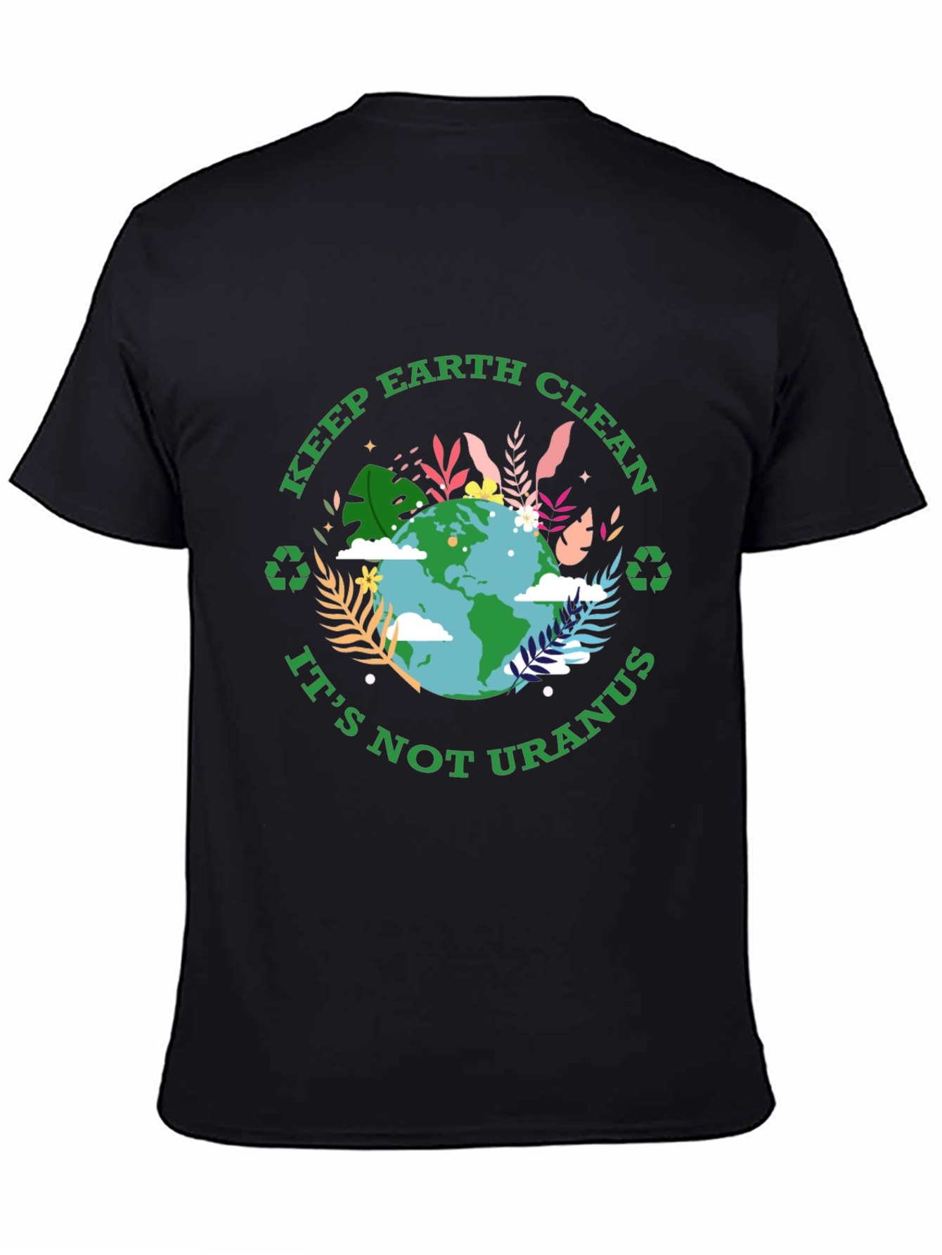 Keep Earth Clean Graphic T-Shirt