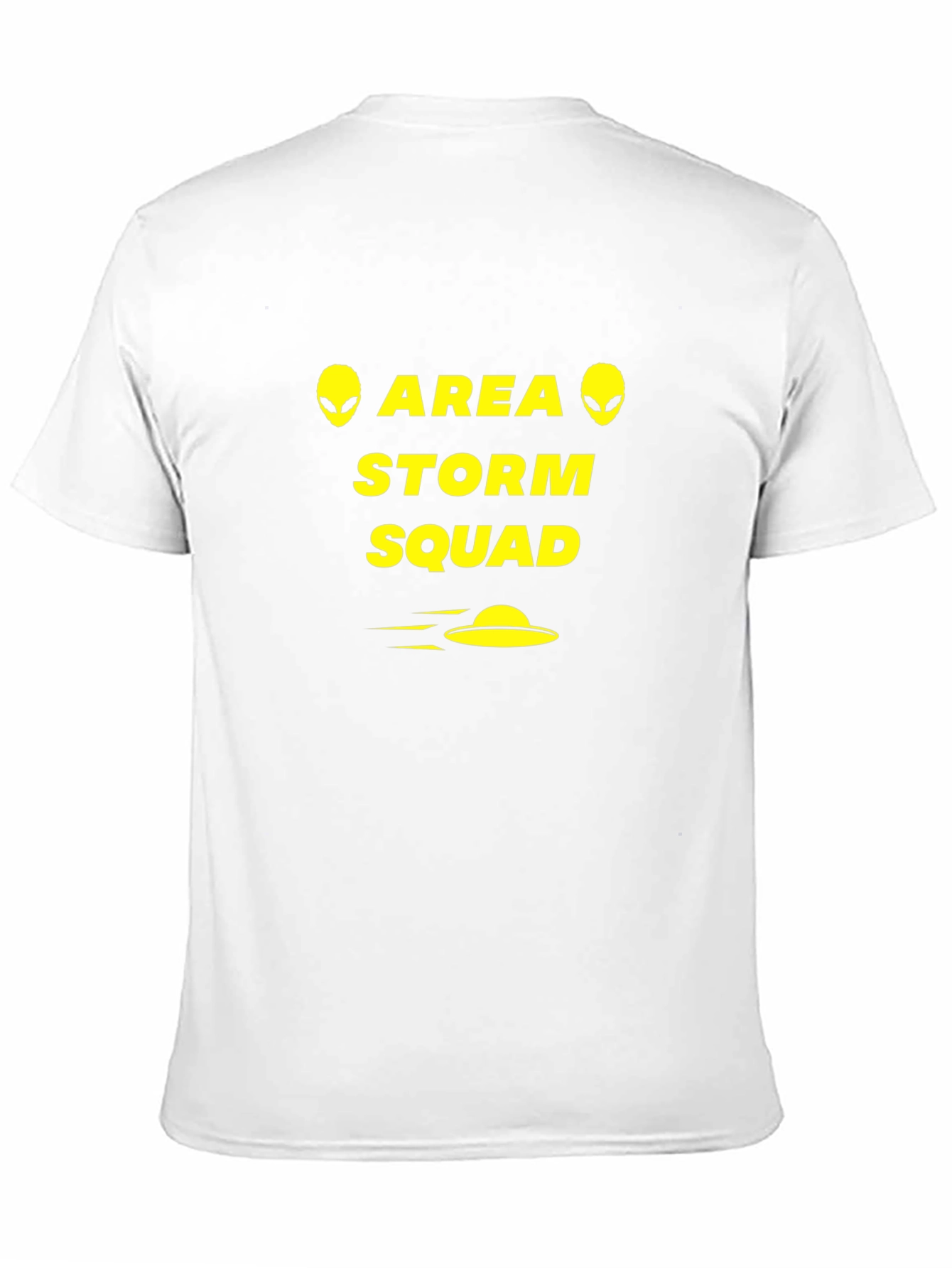 Area Storm Squad Alien UFO Graphic T-Shirt