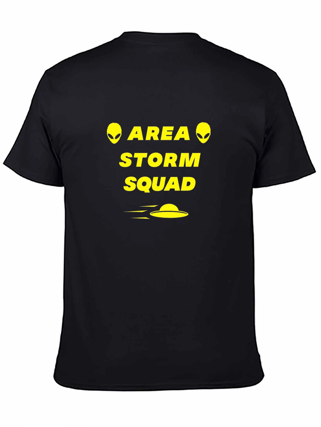 Area Storm Squad Alien UFO Graphic T-Shirt