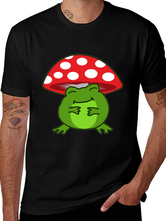 Frog Under Mushroom T-Shirt
