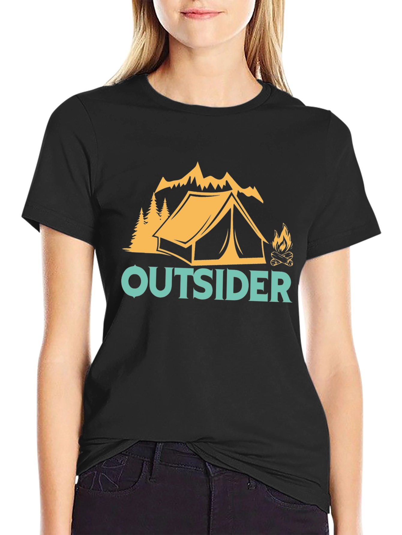 Outsider Camping Graphic Tee