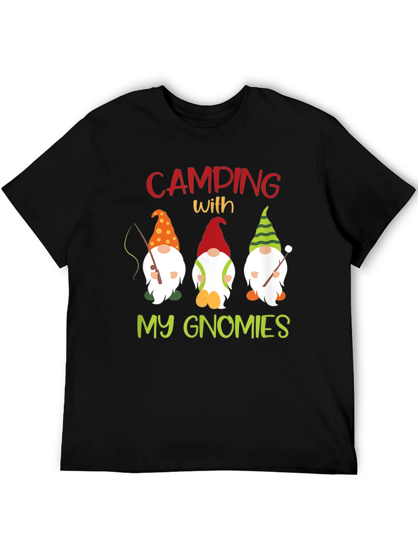 Camping with my Gnomies T-Shirt