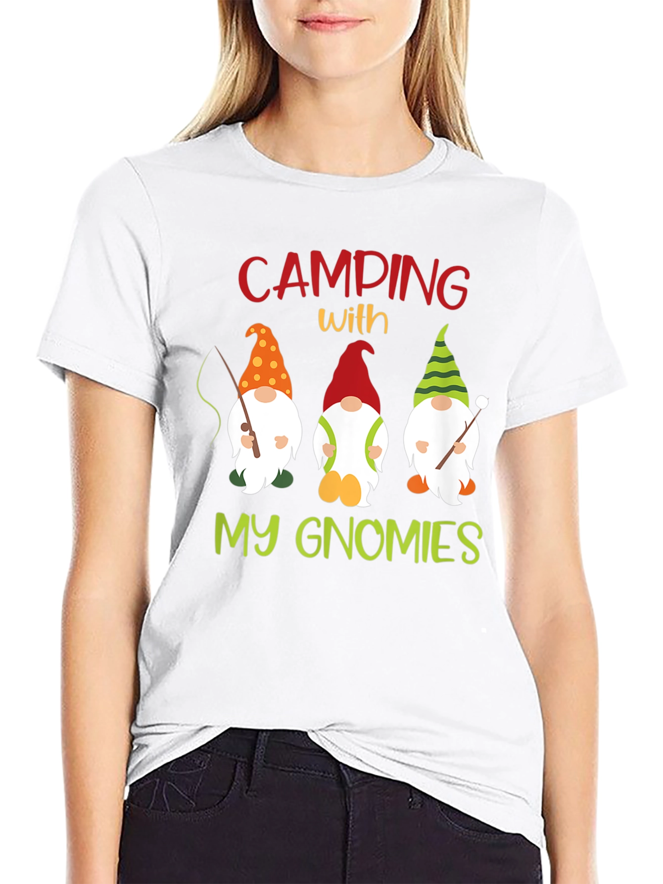 Camping with my Gnomies T-Shirt