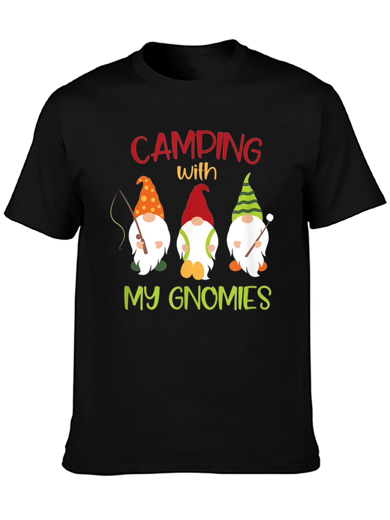 Camping with my Gnomies T-Shirt