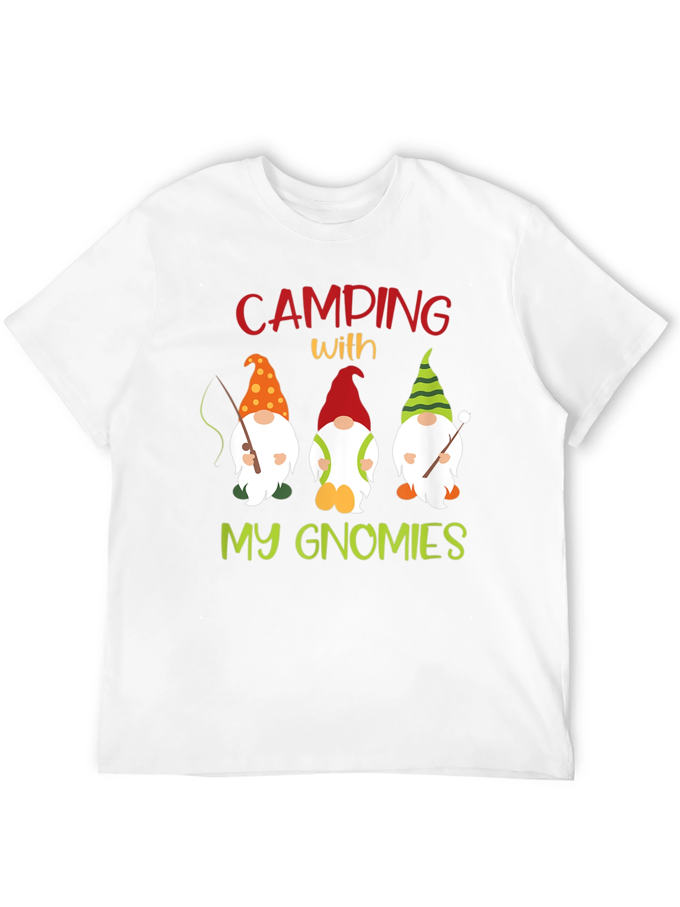 Camping with my Gnomies T-Shirt