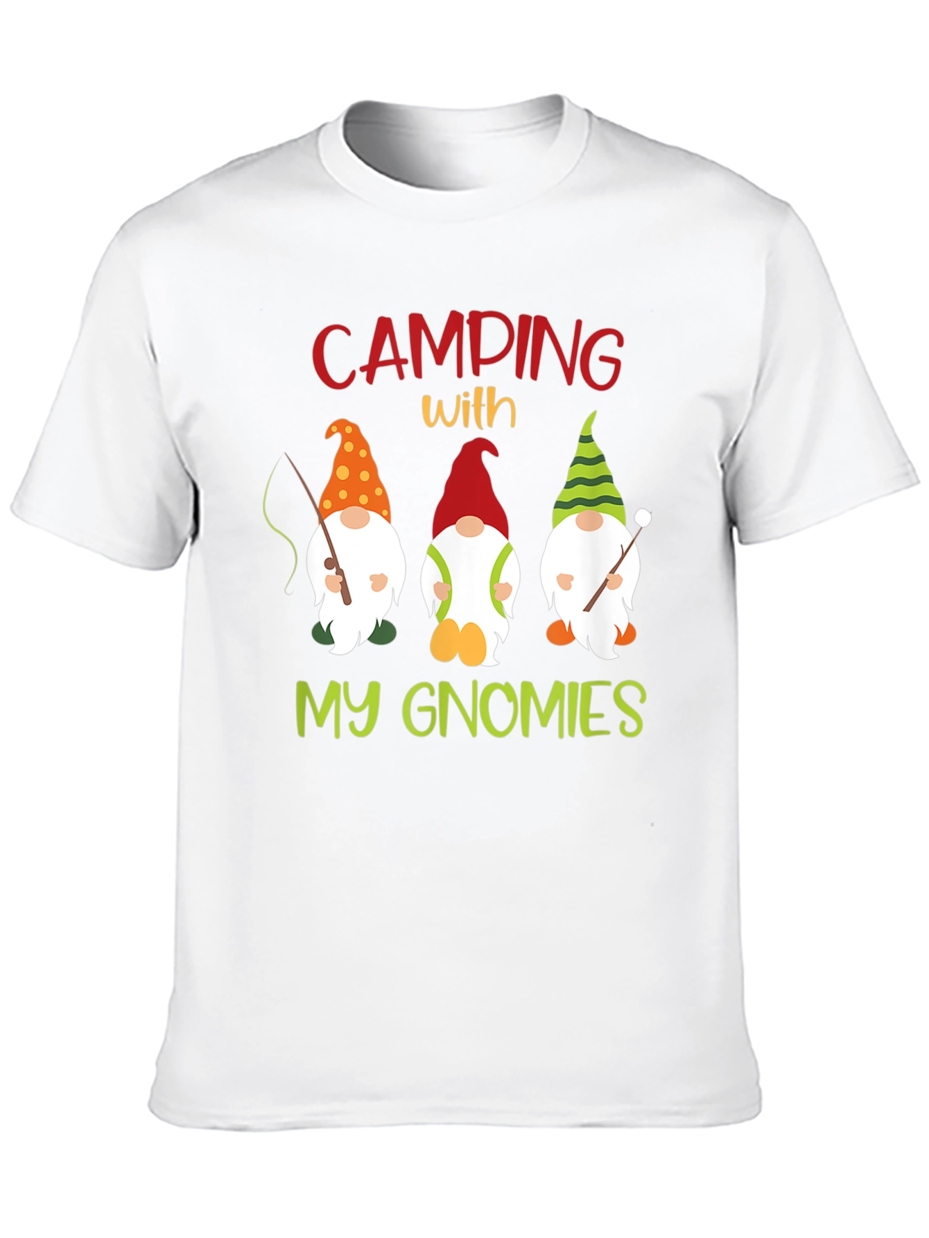 Camping with my Gnomies T-Shirt