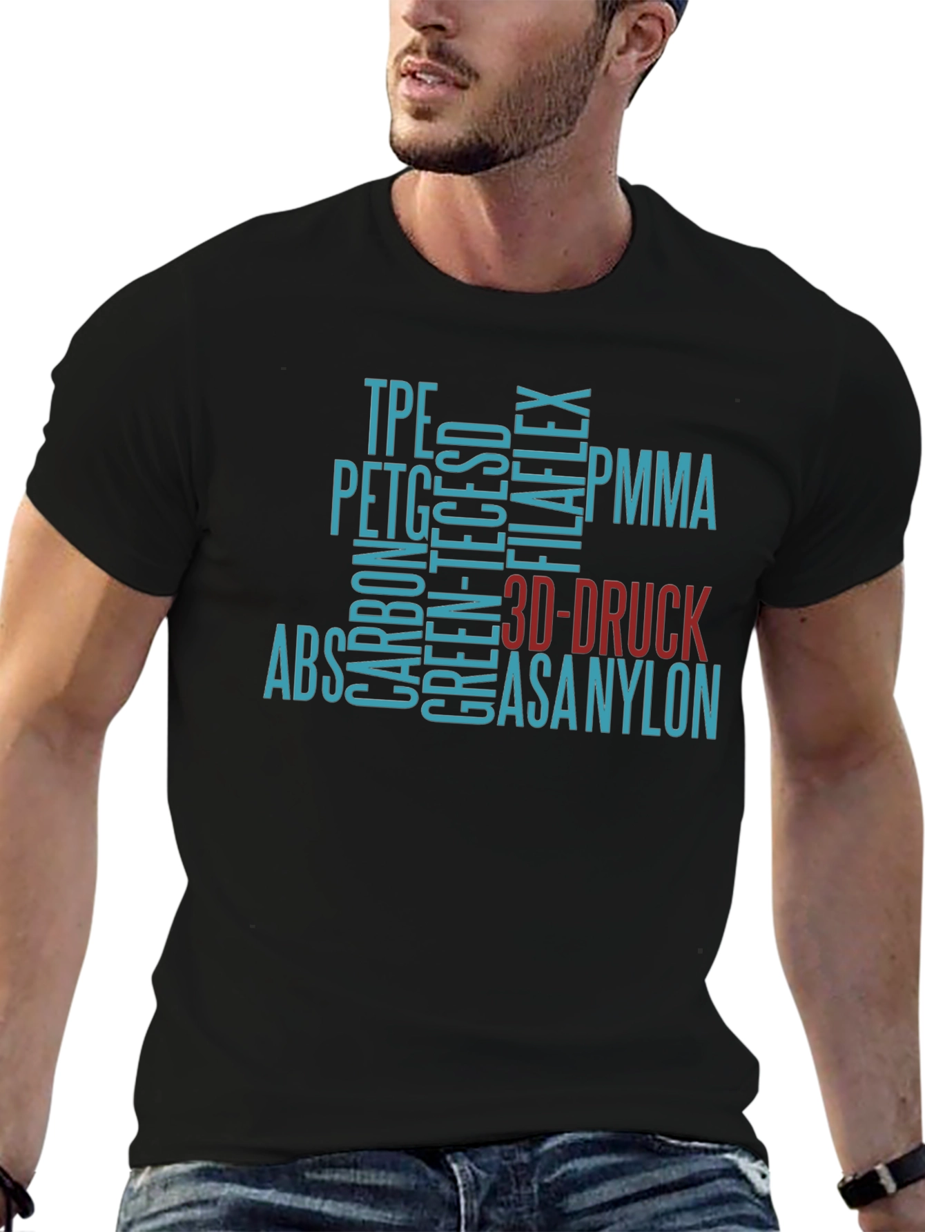 3D Printing Materials T-Shirt | 3D-Druck