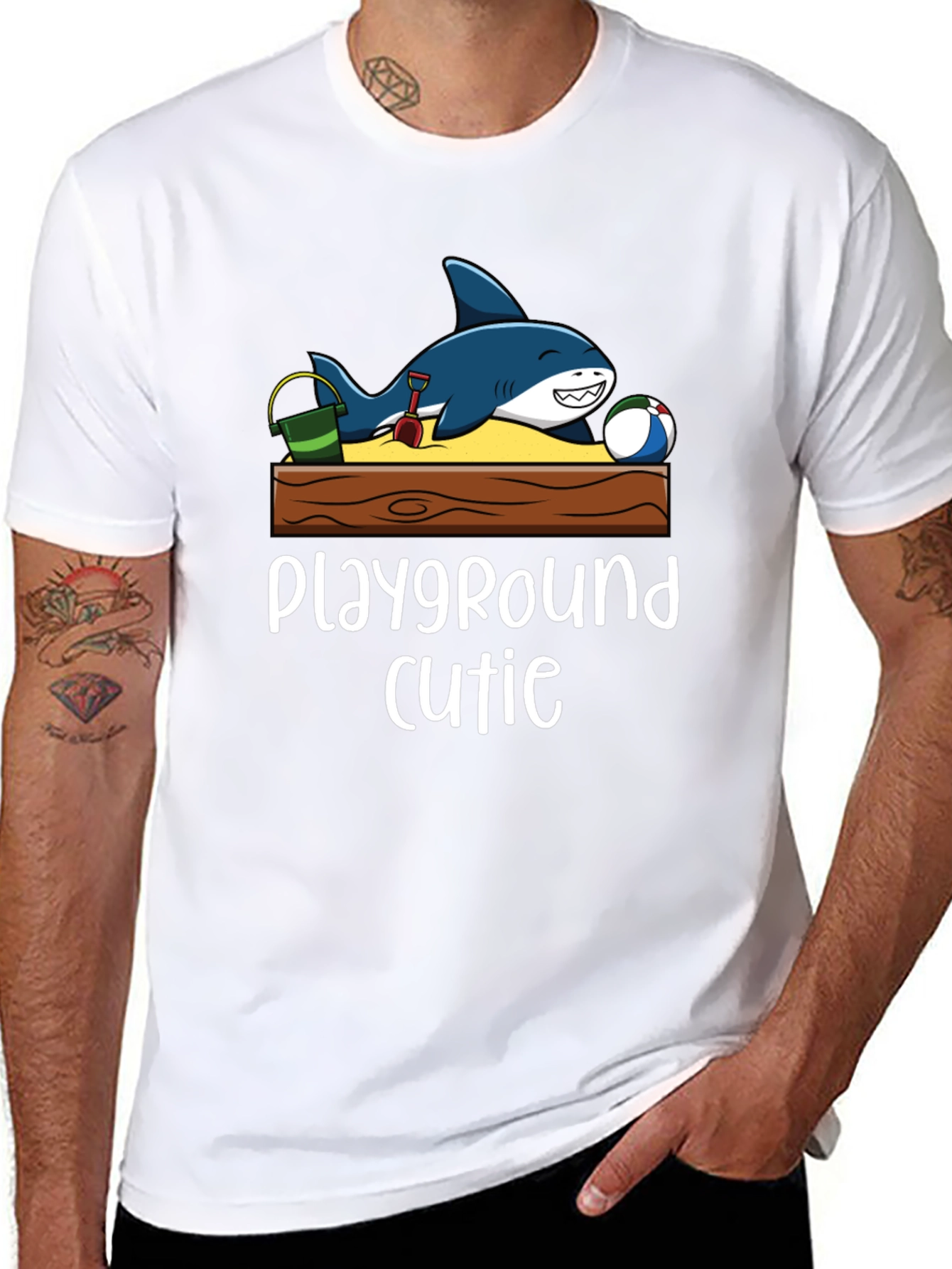 Playground Cutie Shark Graphic Tee
