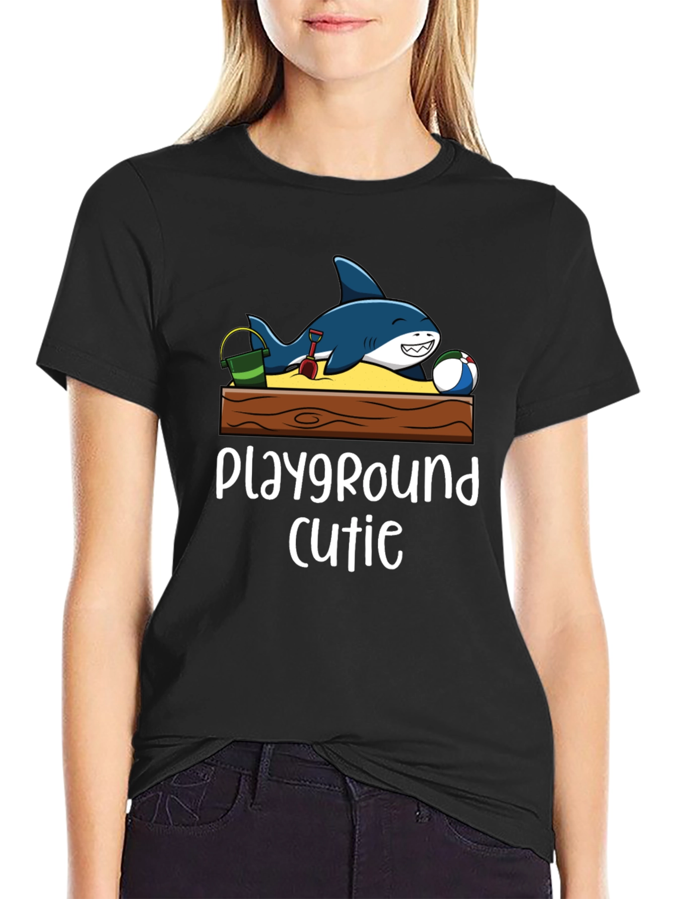 Playground Cutie Shark Graphic Tee