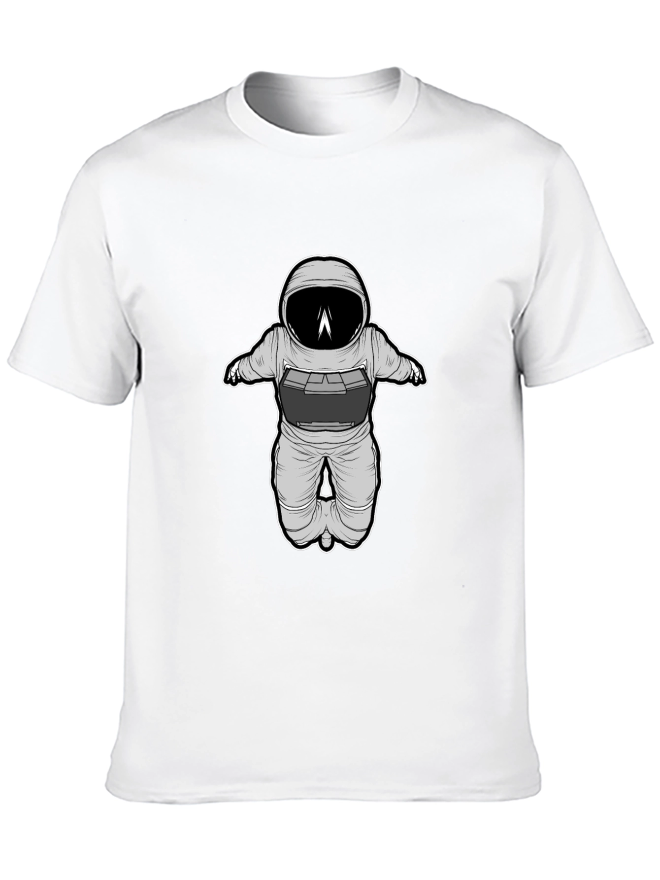 Astronaut Graphic Black T-Shirt