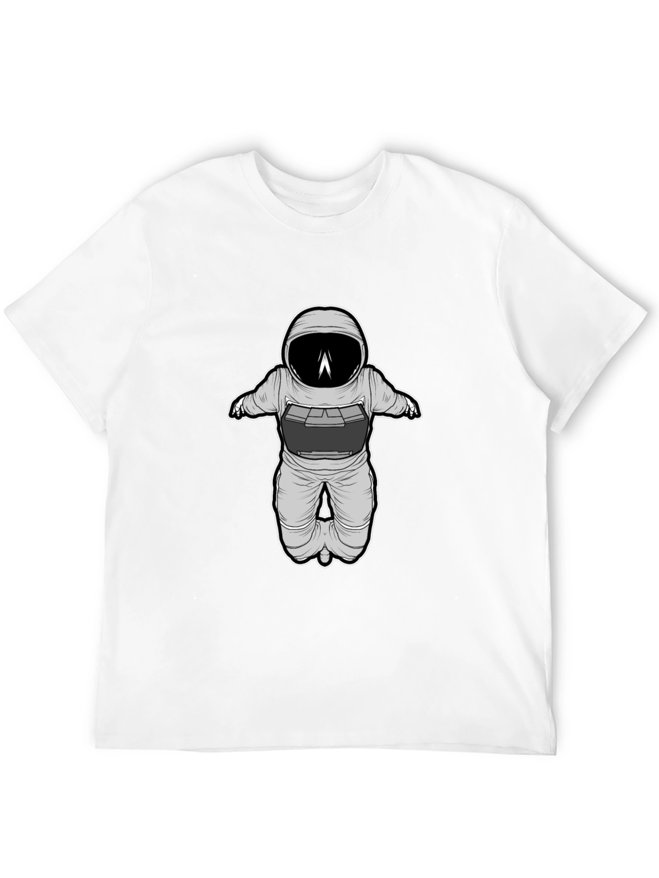Astronaut Graphic Black T-Shirt