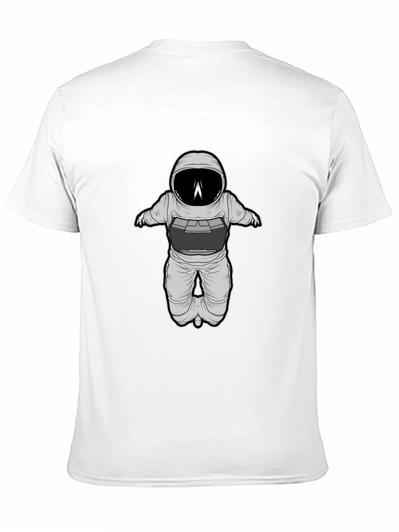 Astronaut Graphic Black T-Shirt