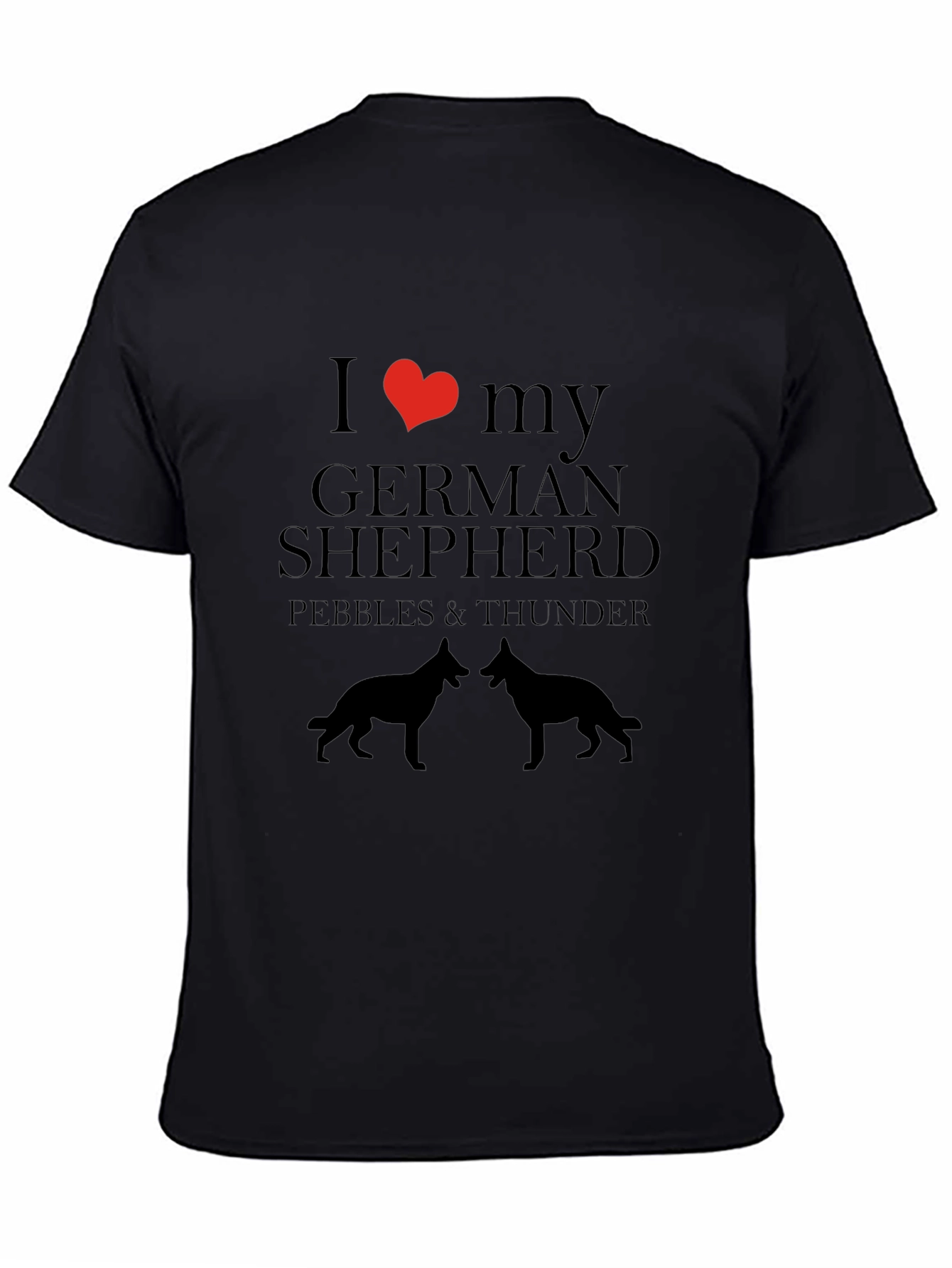 I Heart My German Shepherd T-Shirt