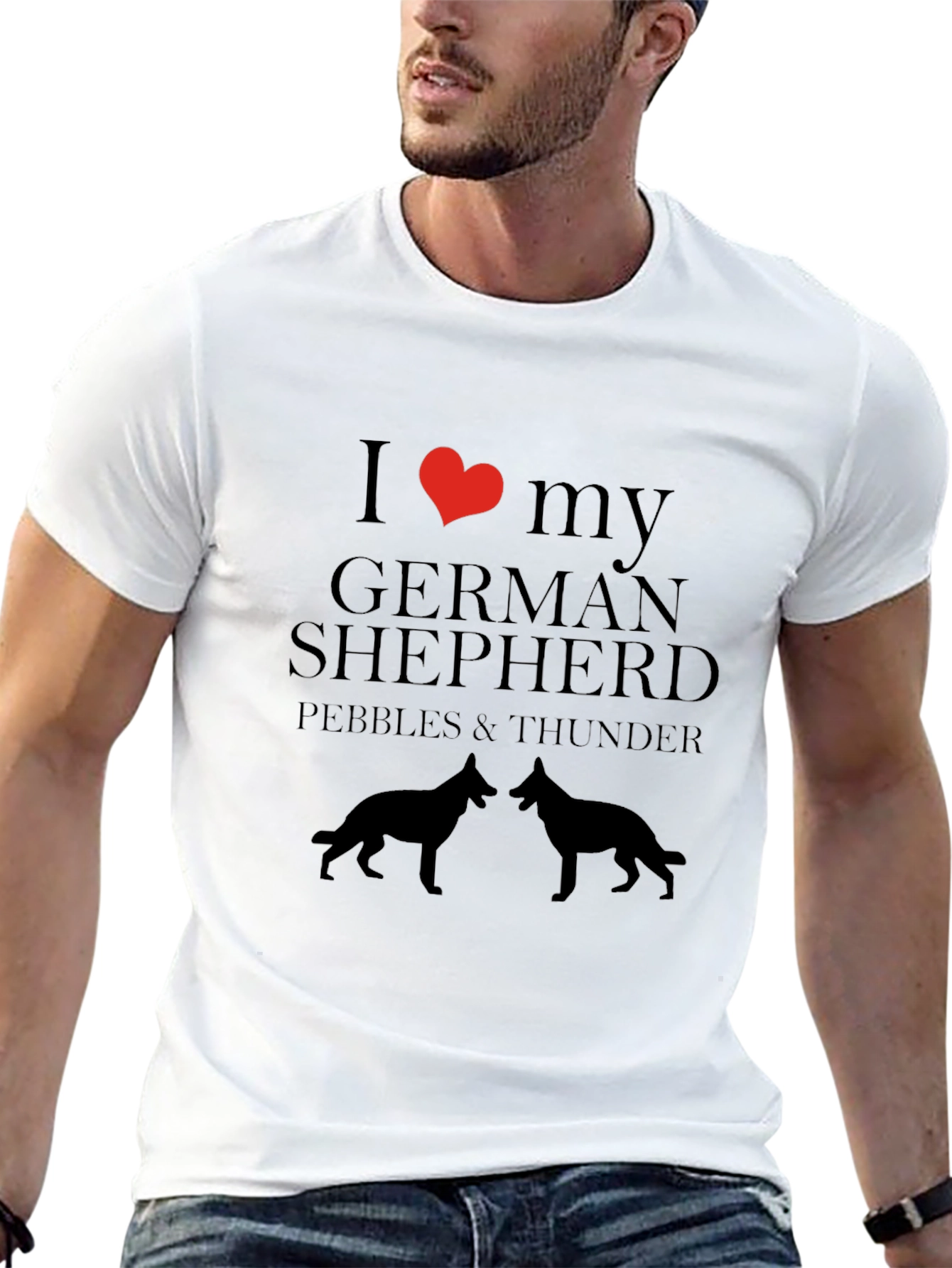 I Heart My German Shepherd T-Shirt
