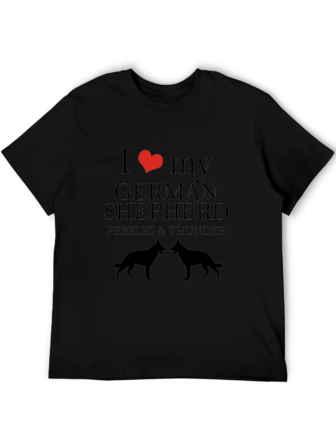 I Heart My German Shepherd T-Shirt