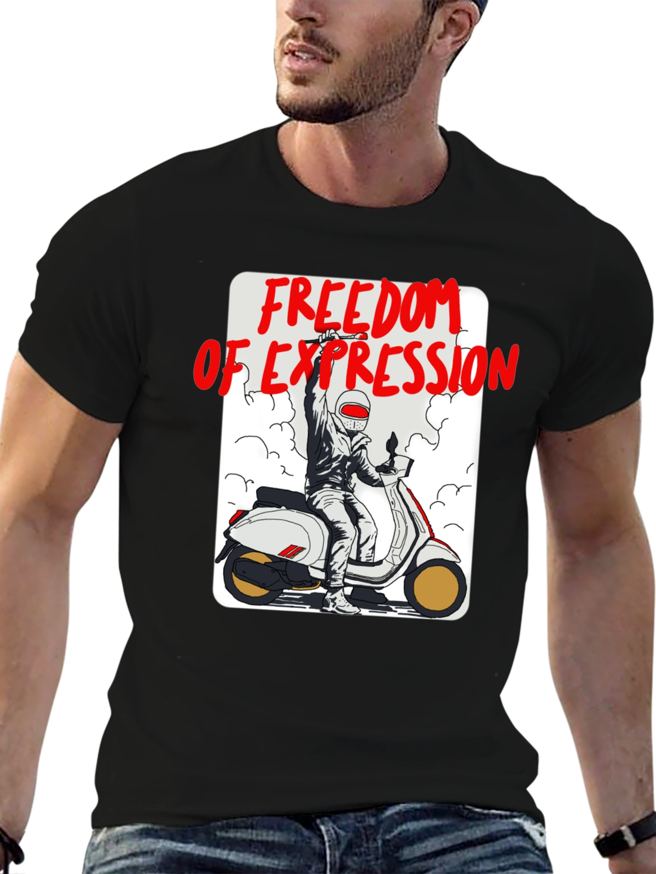Freedom of Expression Graphic T-Shirt