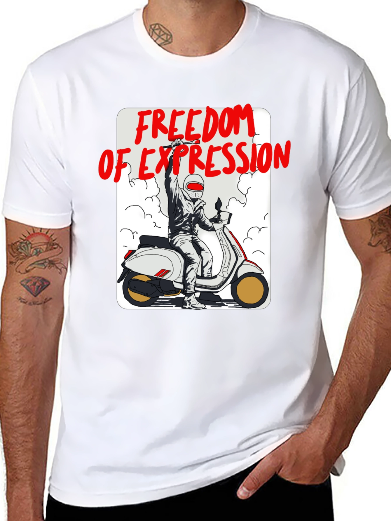 Freedom of Expression Graphic T-Shirt