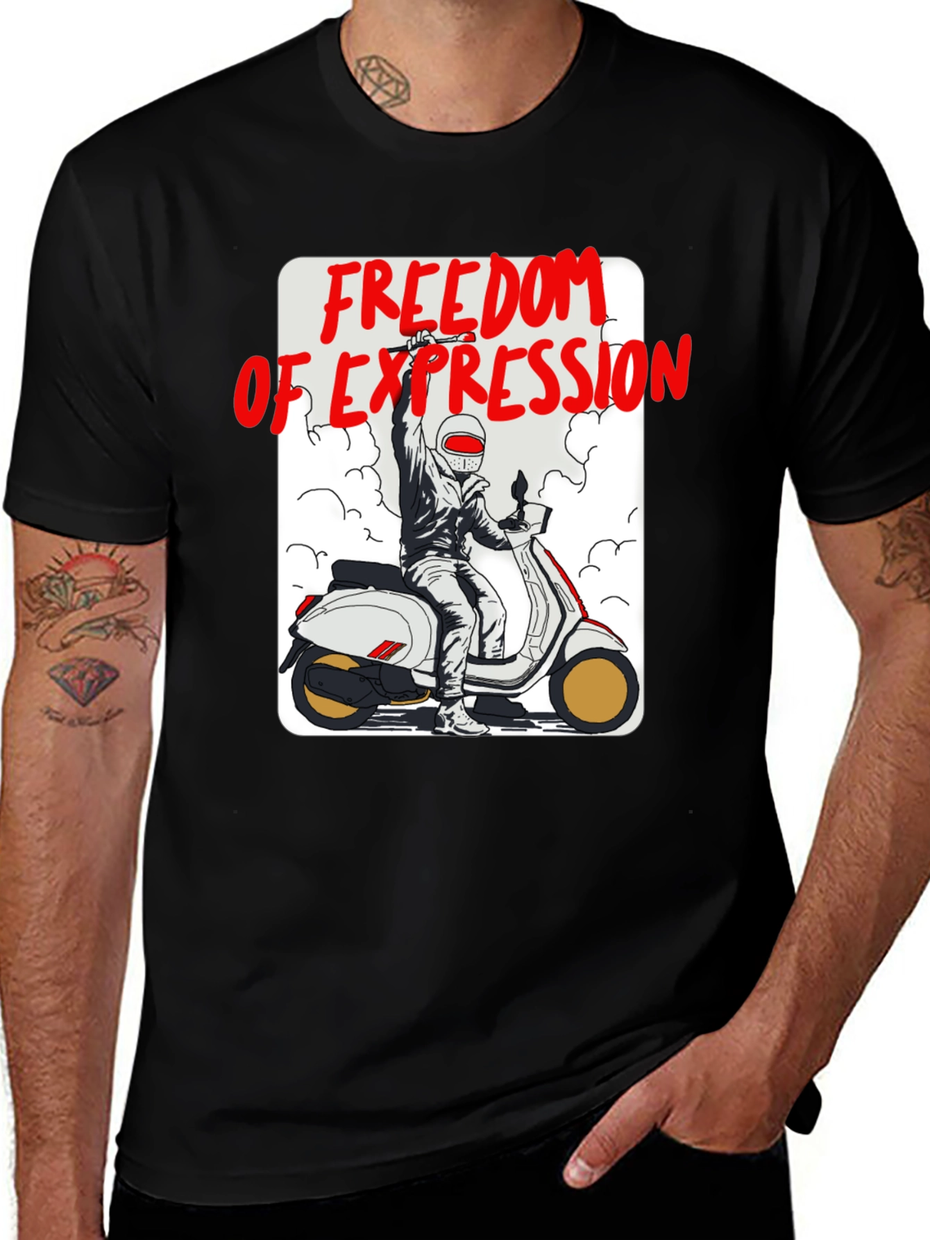 Freedom of Expression Graphic T-Shirt