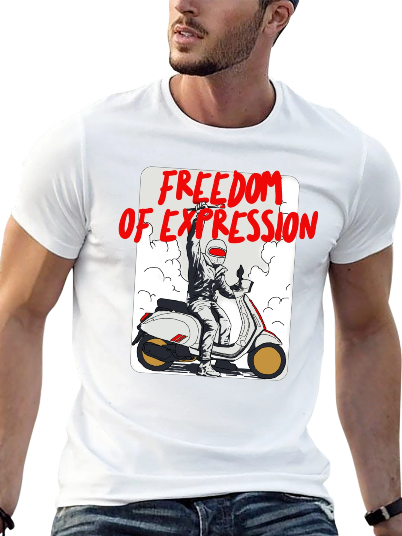 Freedom of Expression Graphic T-Shirt