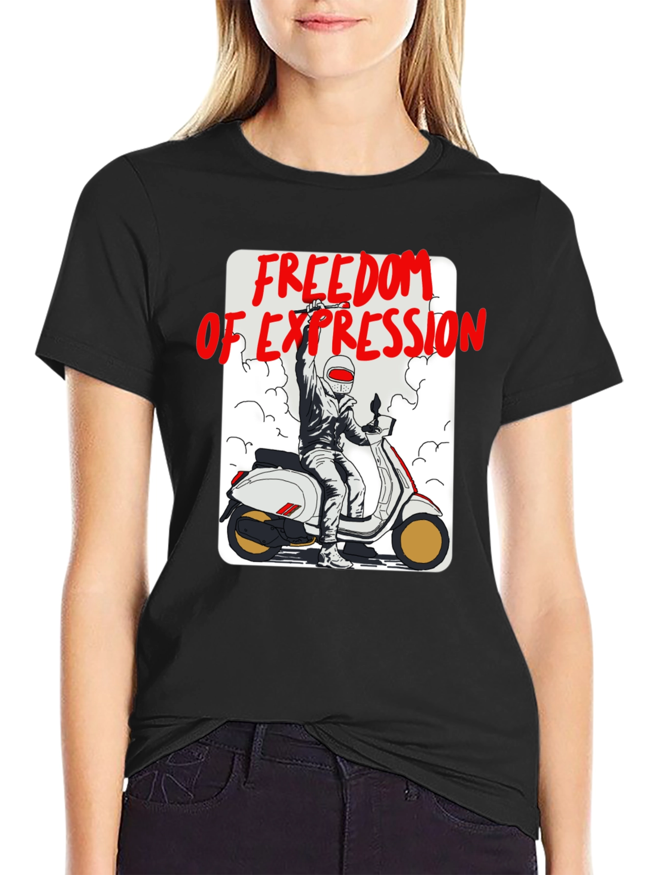 Freedom of Expression Graphic T-Shirt
