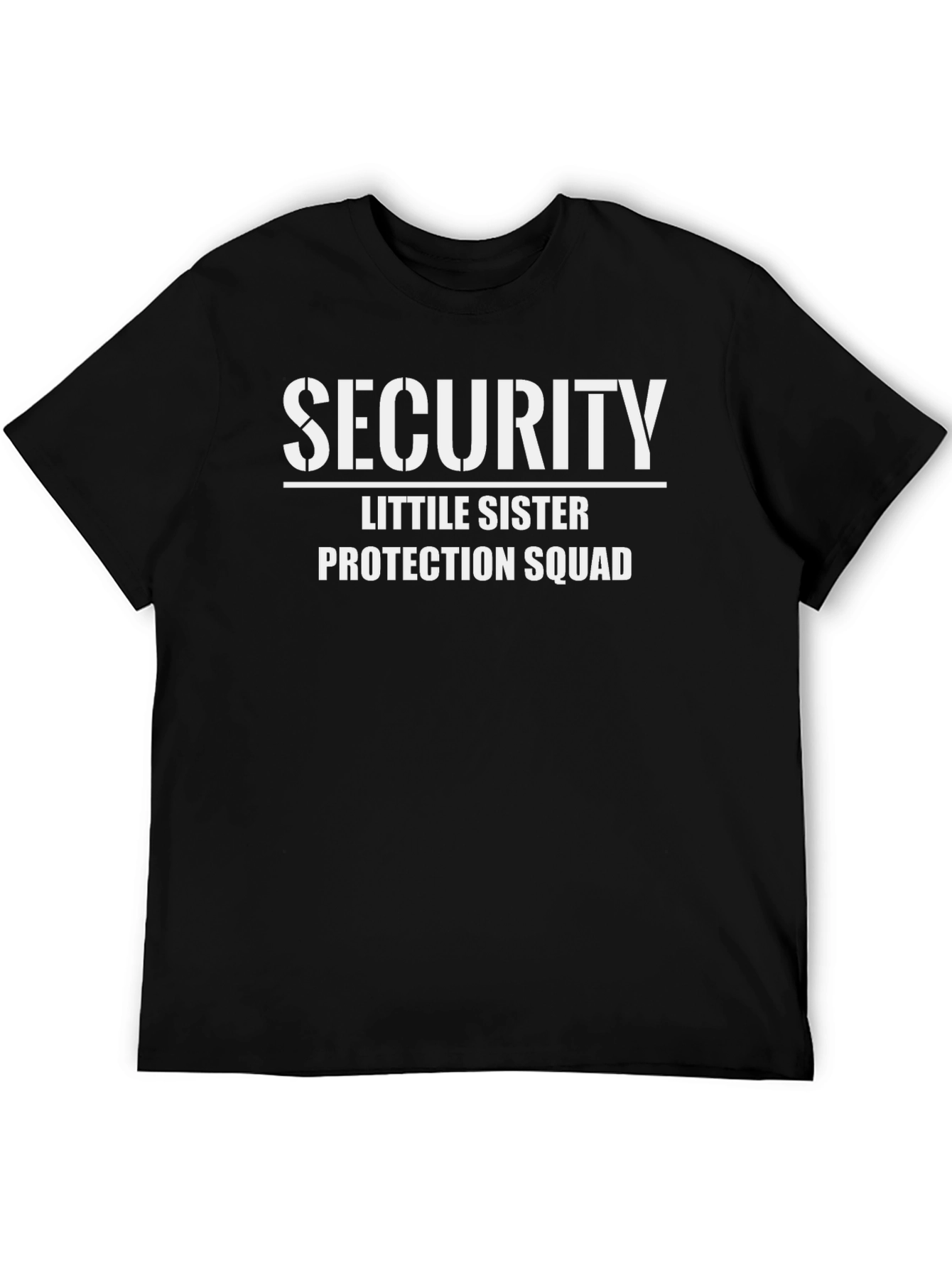 Security Little Sister Protection Squad T-Shirt