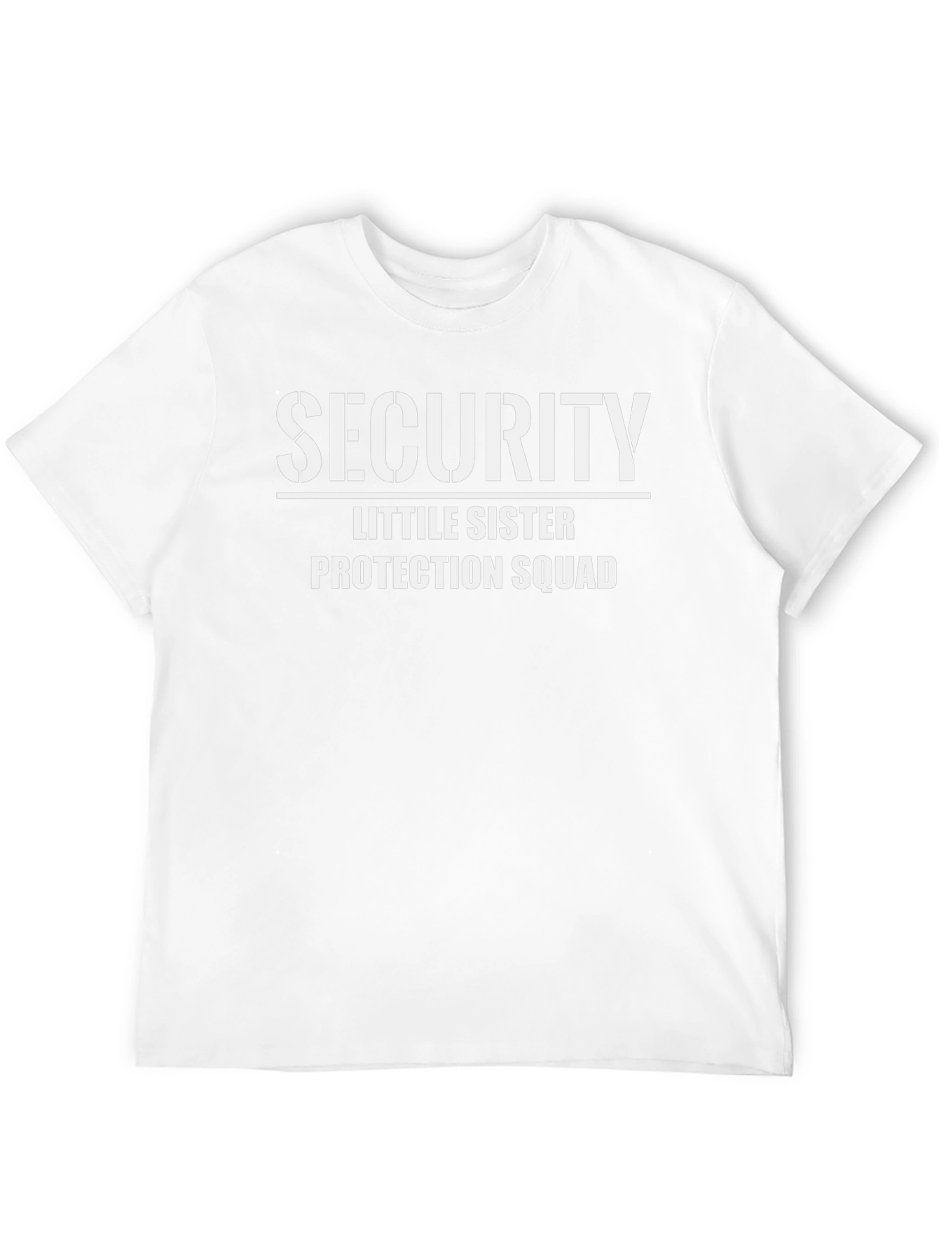 Security Little Sister Protection Squad T-Shirt