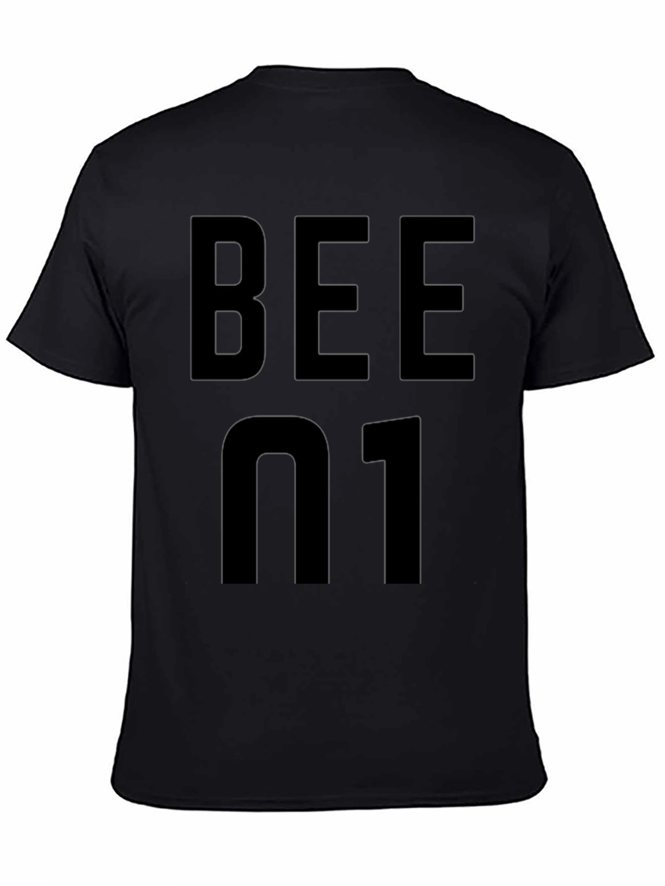Mens Black BEE N1 T-Shirt