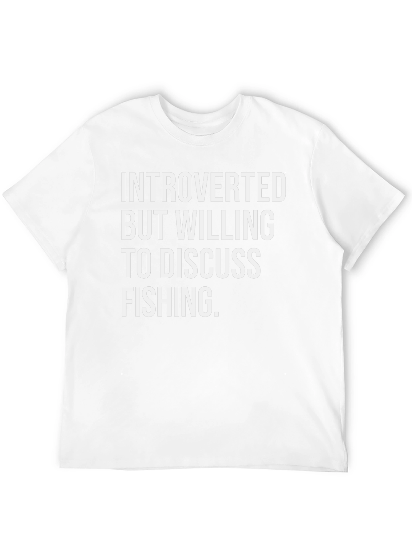 Introverted Fishing T-Shirt